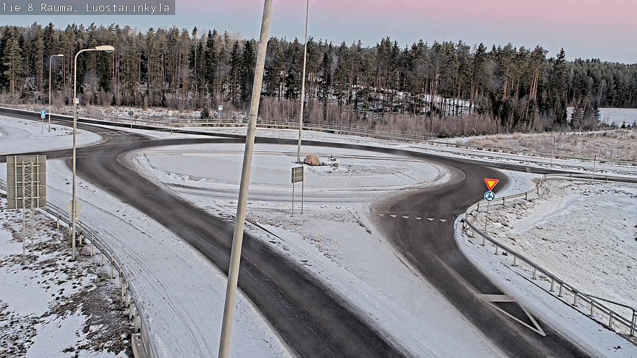 Kelikamerat Kuva Tie 8 Rauma, Luostarinkylä, Rauma, Satakunta