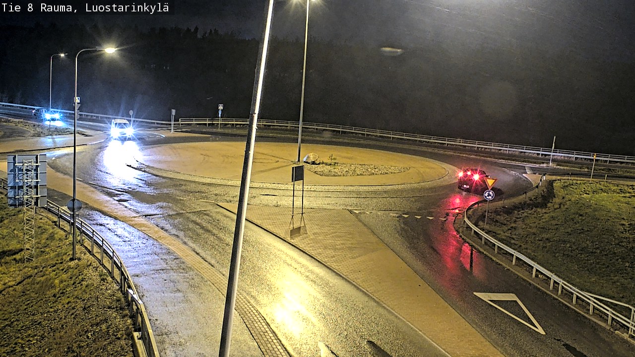 Weather Camera Image Road 8 Rauma, Luostarinkylä, Rauma, Satakunta