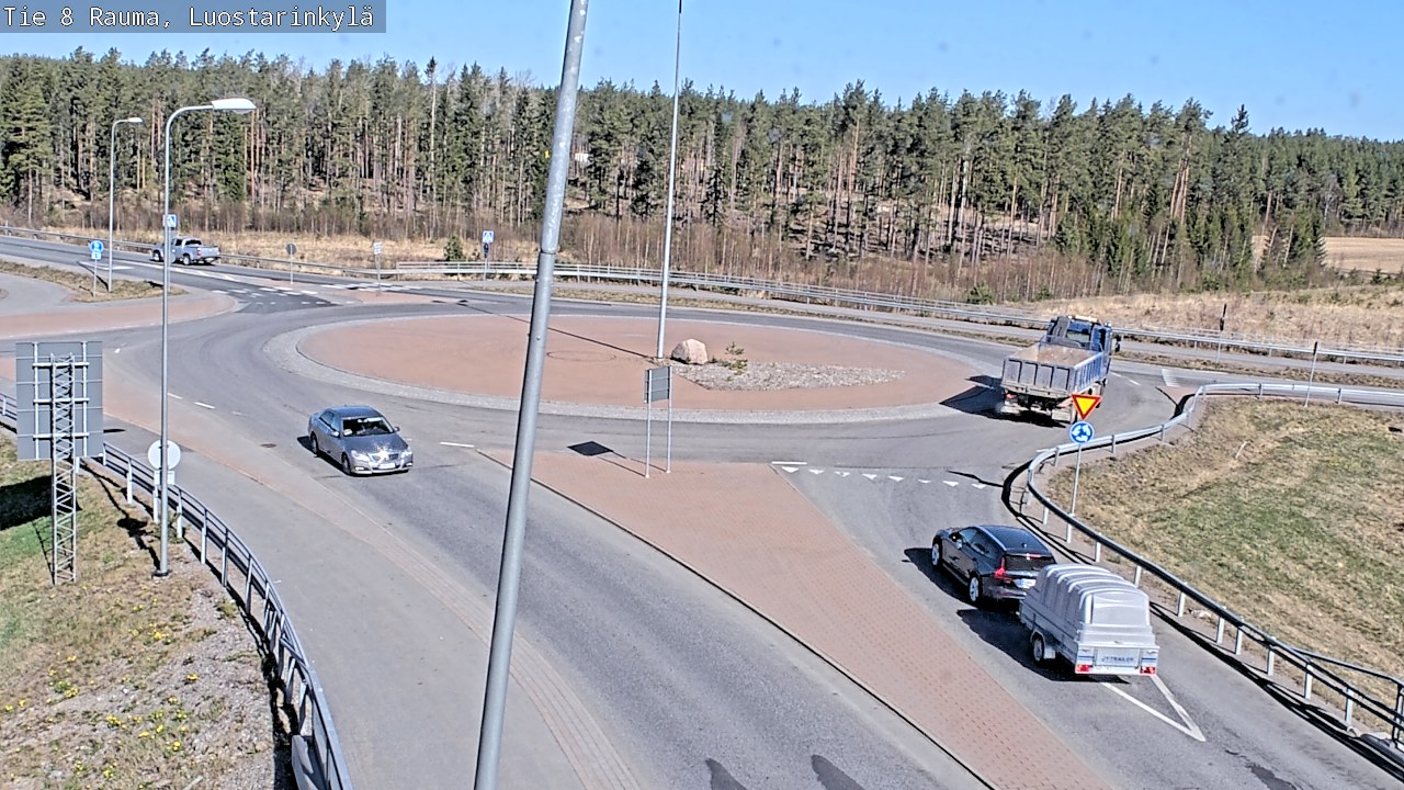 Kelikamerat Kuva Tie 8 Rauma, Luostarinkylä, Rauma, Satakunta
