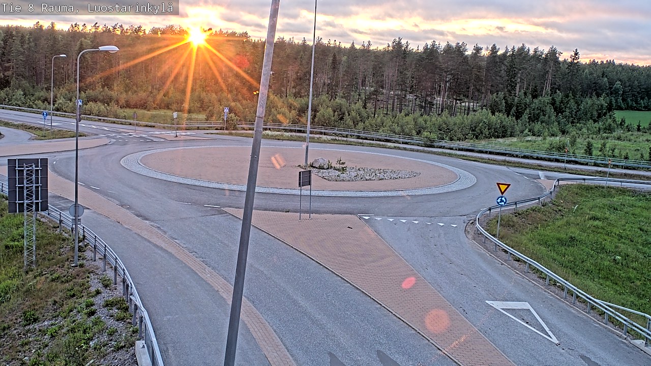 Kelikamerat Kuva Tie 8 Rauma, Luostarinkylä, Rauma, Satakunta
