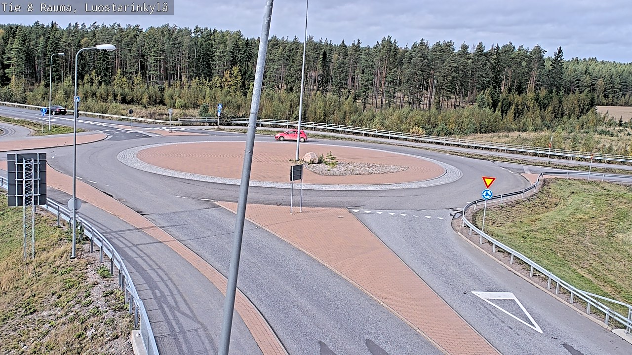 Kelikamerat Kuva Tie 8 Rauma, Luostarinkylä, Rauma, Satakunta
