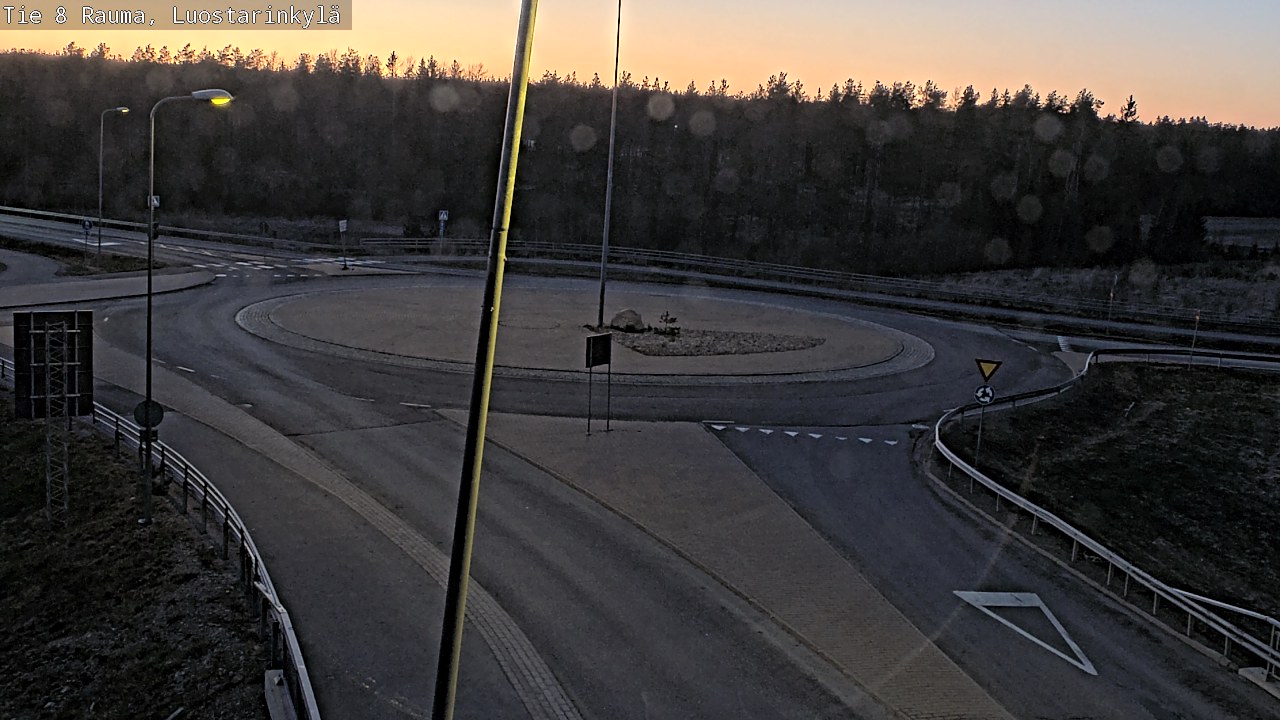 Kelikamerat Kuva Tie 8 Rauma, Luostarinkylä, Rauma, Satakunta