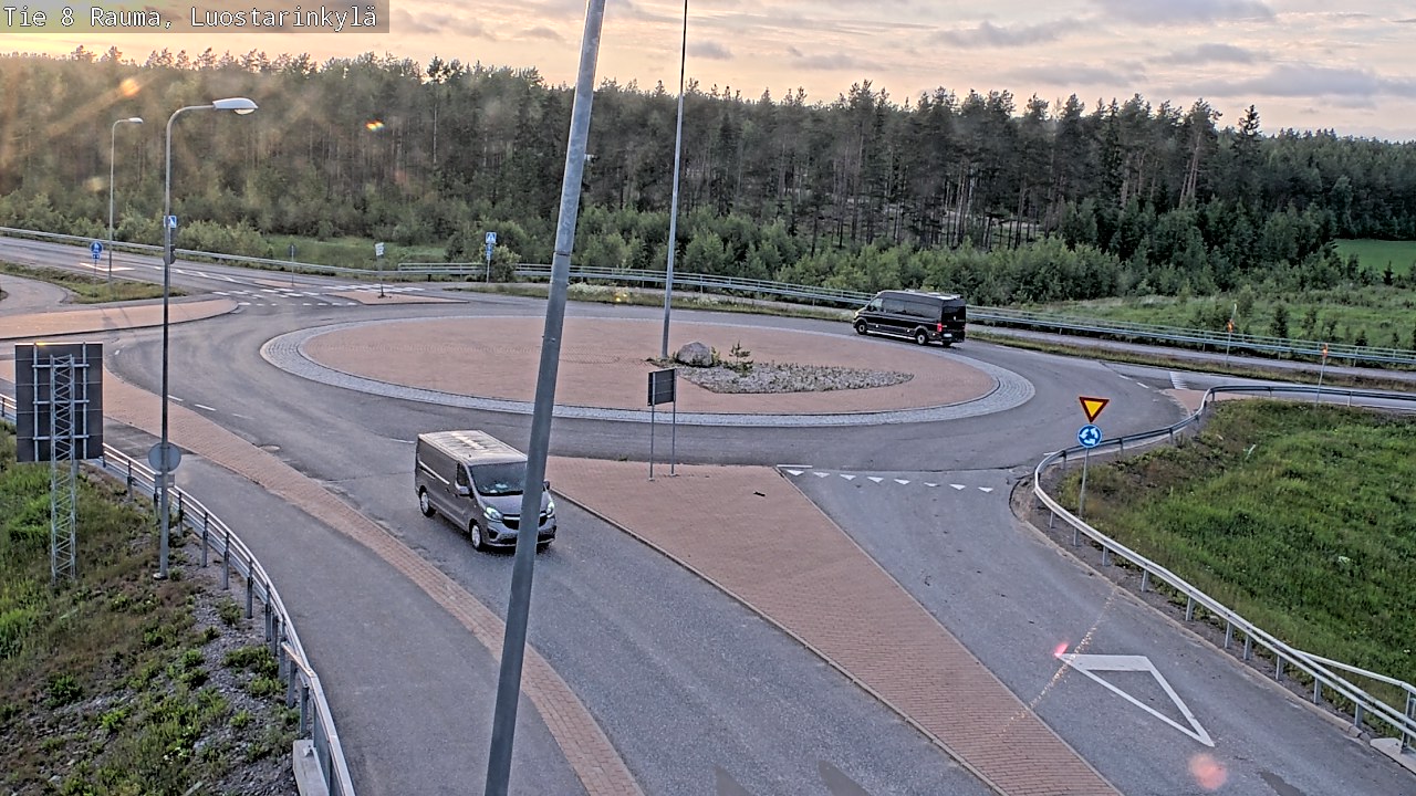 Kelikamerat Kuva Tie 8 Rauma, Luostarinkylä, Rauma, Satakunta