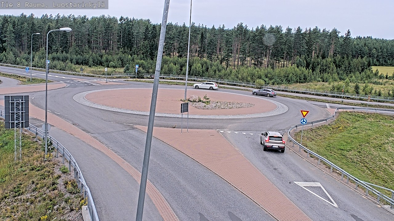 Weather Camera Image Road 8 Rauma, Luostarinkylä, Rauma, Satakunta
