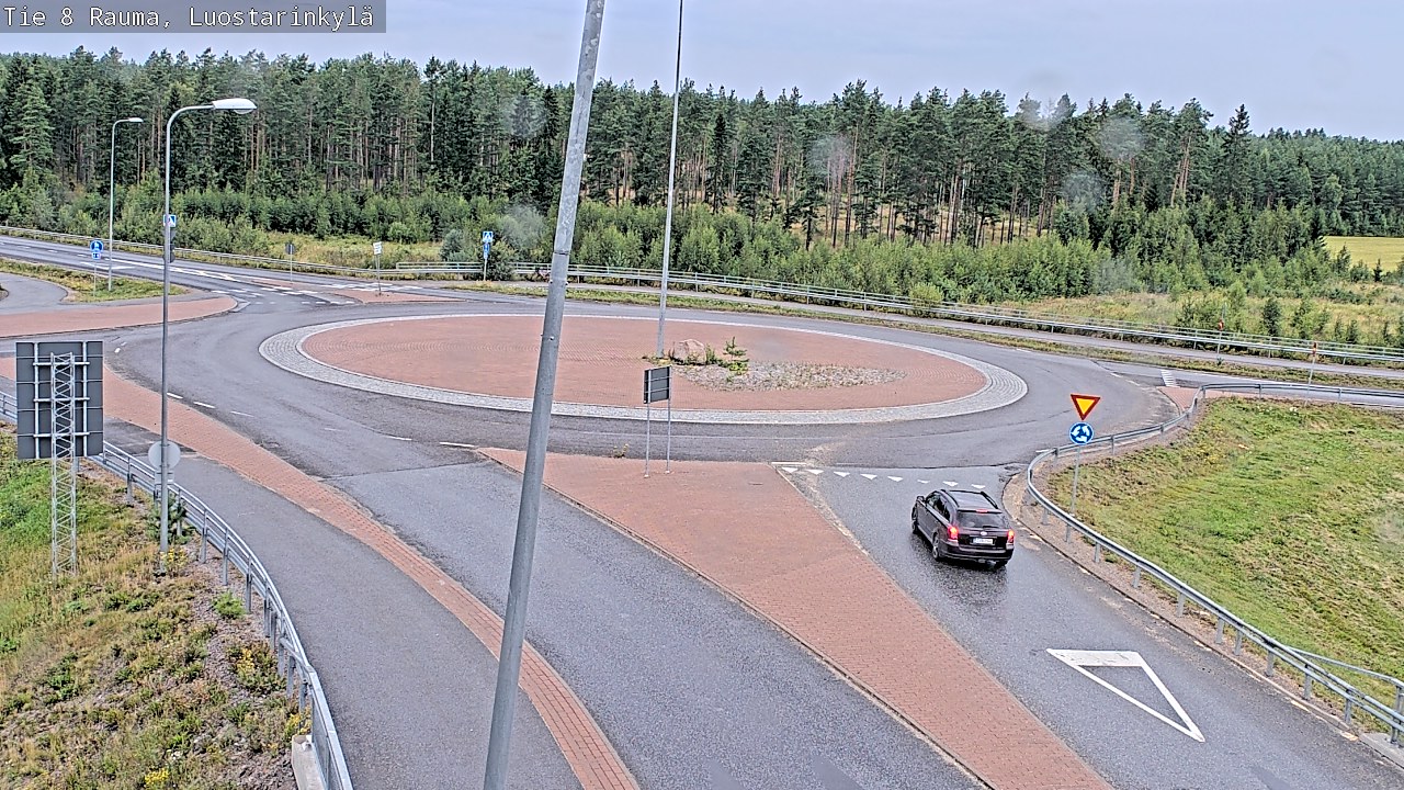 Weather Camera Image Road 8 Rauma, Luostarinkylä, Rauma, Satakunta