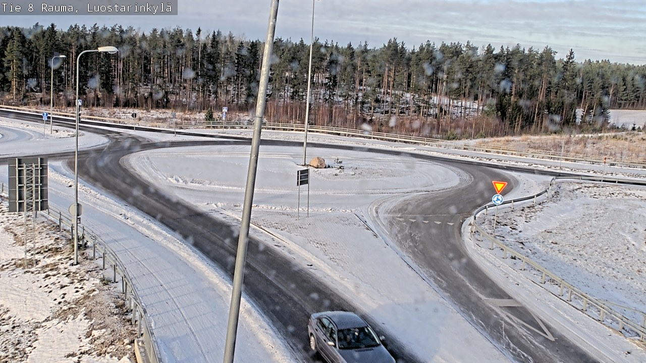 Kelikamerat Kuva Tie 8 Rauma, Luostarinkylä, Rauma, Satakunta