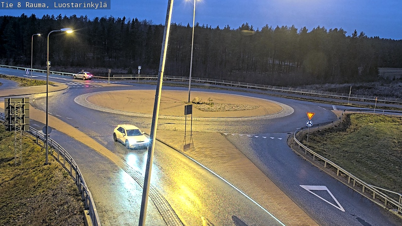 Weather Camera Image Road 8 Rauma, Luostarinkylä, Rauma, Satakunta