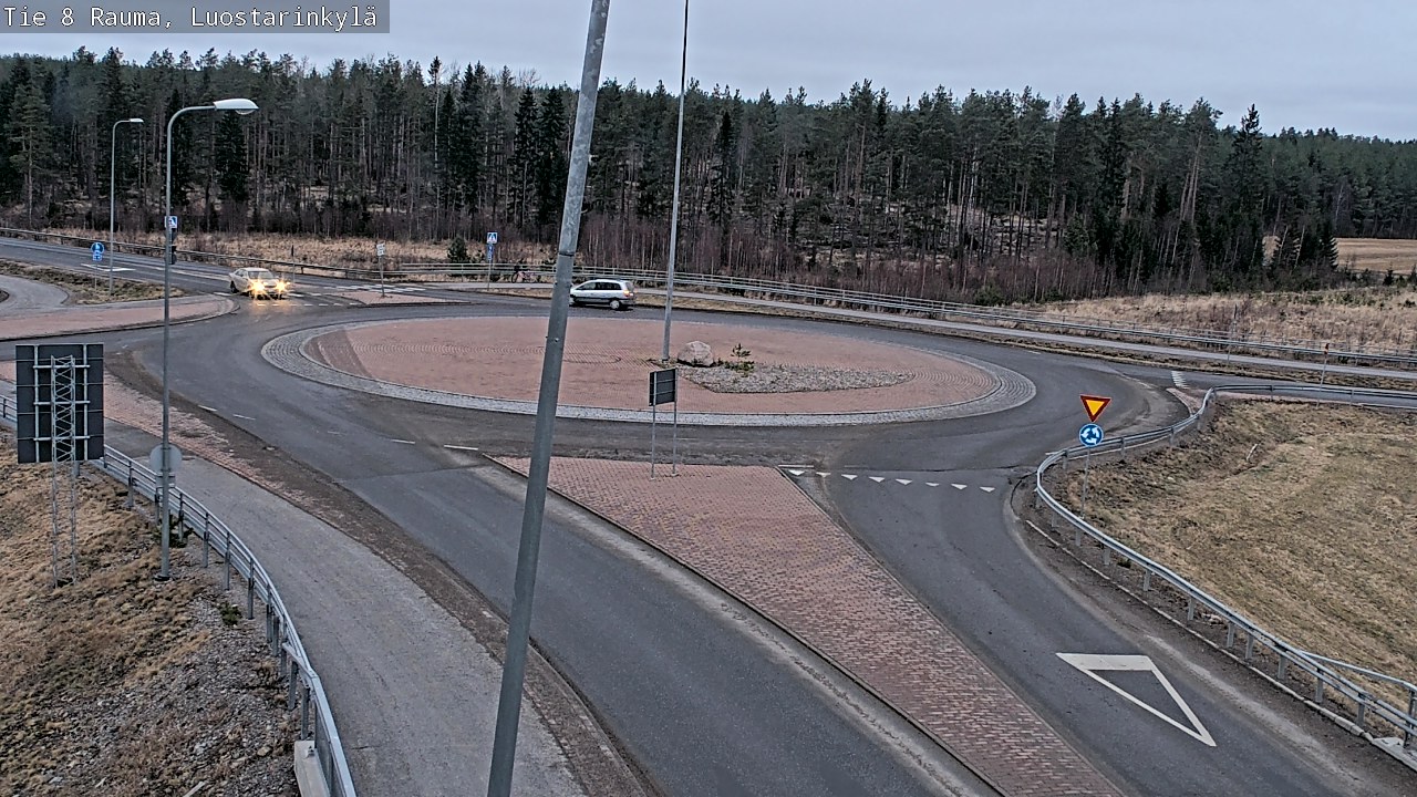 Kelikamerat Kuva Tie 8 Rauma, Luostarinkylä, Rauma, Satakunta