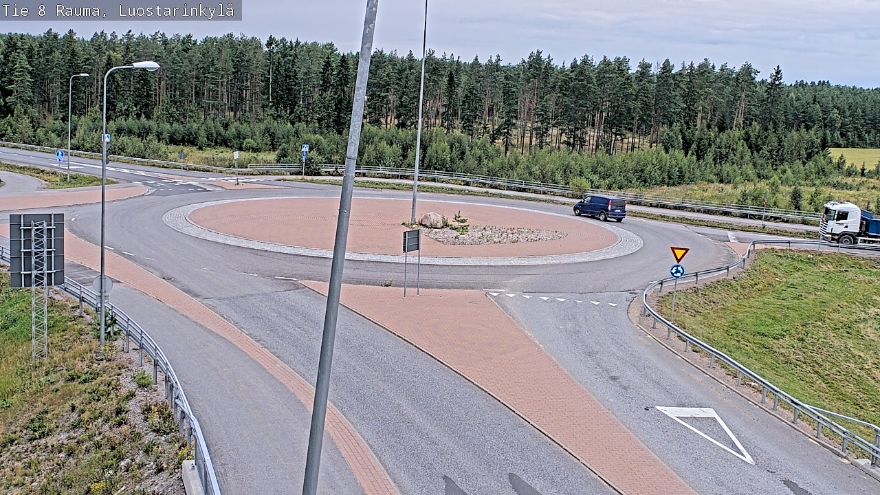 Weather Camera Image Road 8 Rauma, Luostarinkylä, Rauma, Satakunta