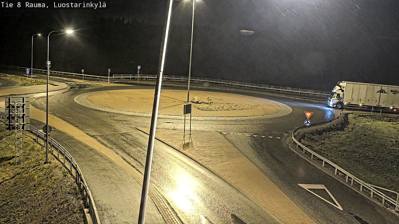 Weather Camera Image Road 8 Rauma, Luostarinkylä, Rauma, Satakunta