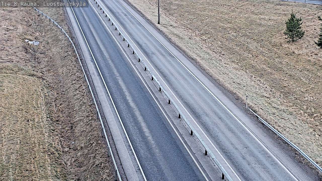 Weather Camera Image Väg 8 Raumo, Luostarinkylä, Rauma, Satakunta