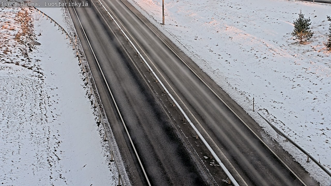 Weather Camera Image Road 8 Rauma, Luostarinkylä, Rauma, Satakunta