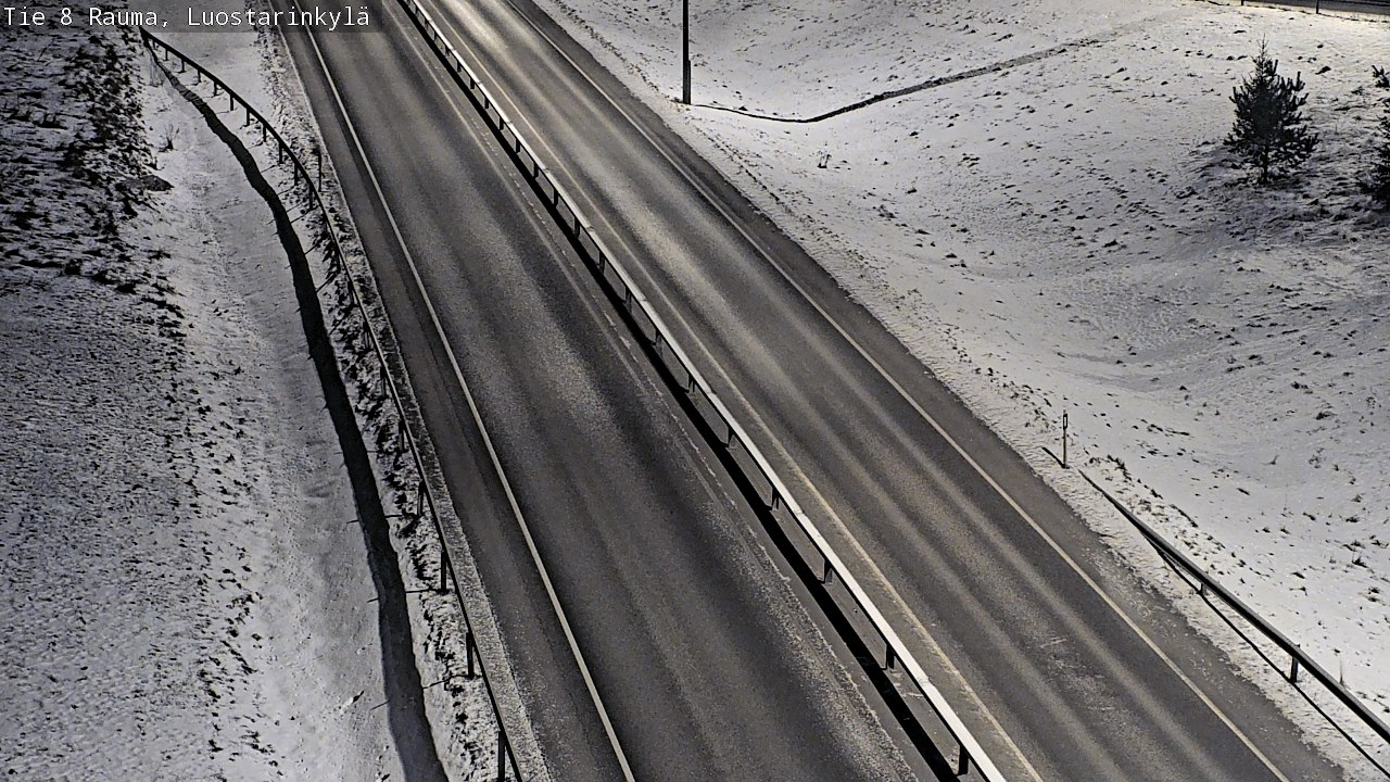 Weather Camera Image Road 8 Rauma, Luostarinkylä, Rauma, Satakunta