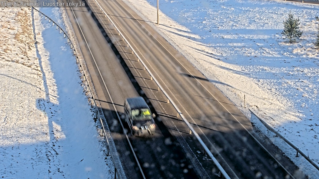 Weather Camera Image Road 8 Rauma, Luostarinkylä, Rauma, Satakunta