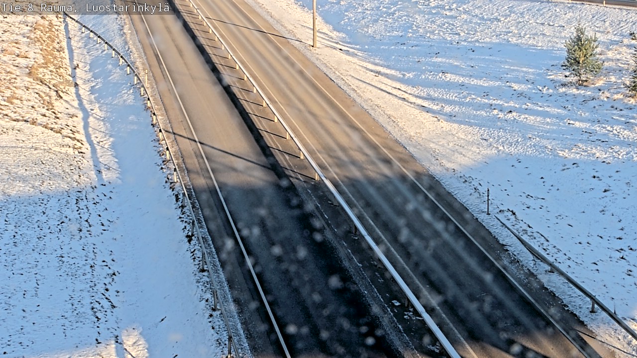 Weather Camera Image Road 8 Rauma, Luostarinkylä, Rauma, Satakunta