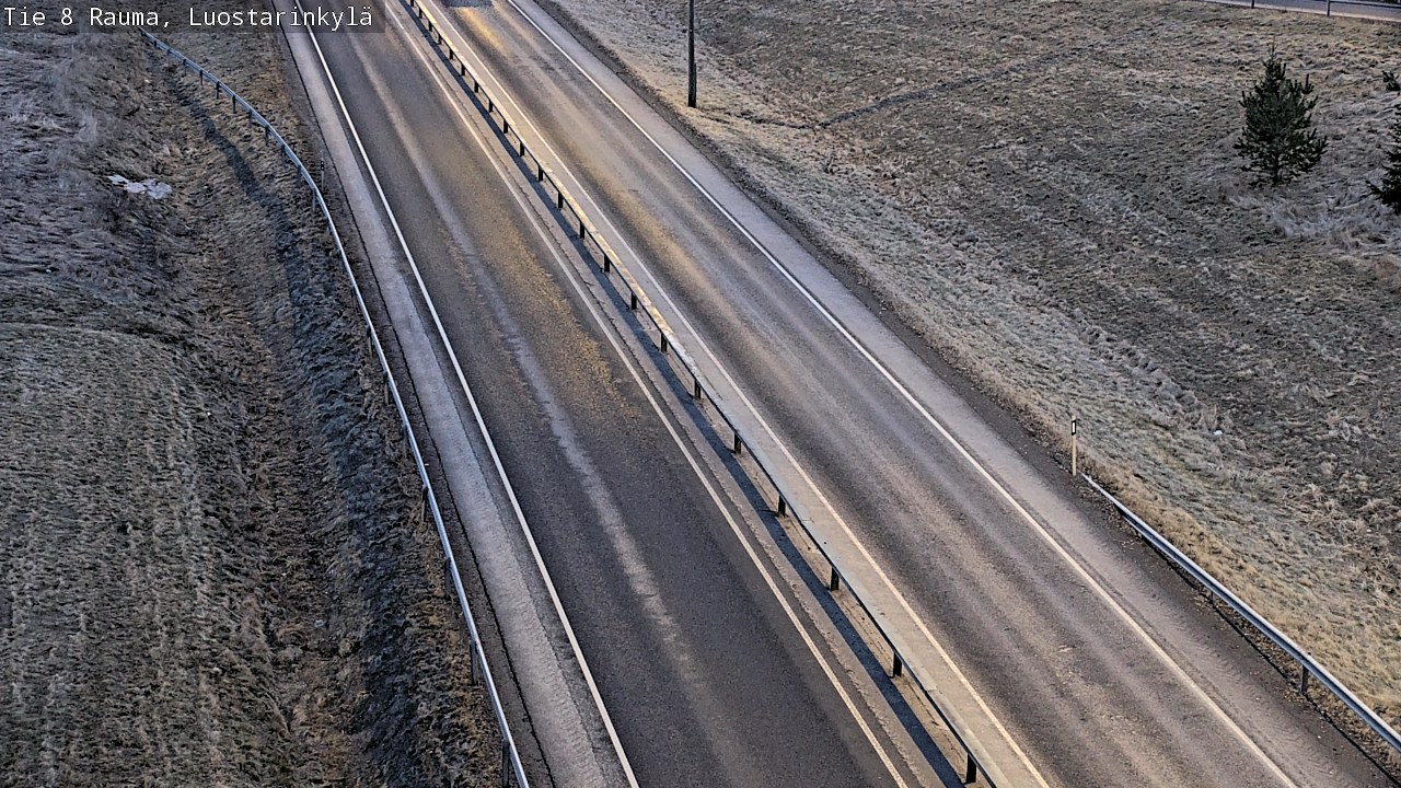 Weather Camera Image Väg 8 Raumo, Luostarinkylä, Rauma, Satakunta