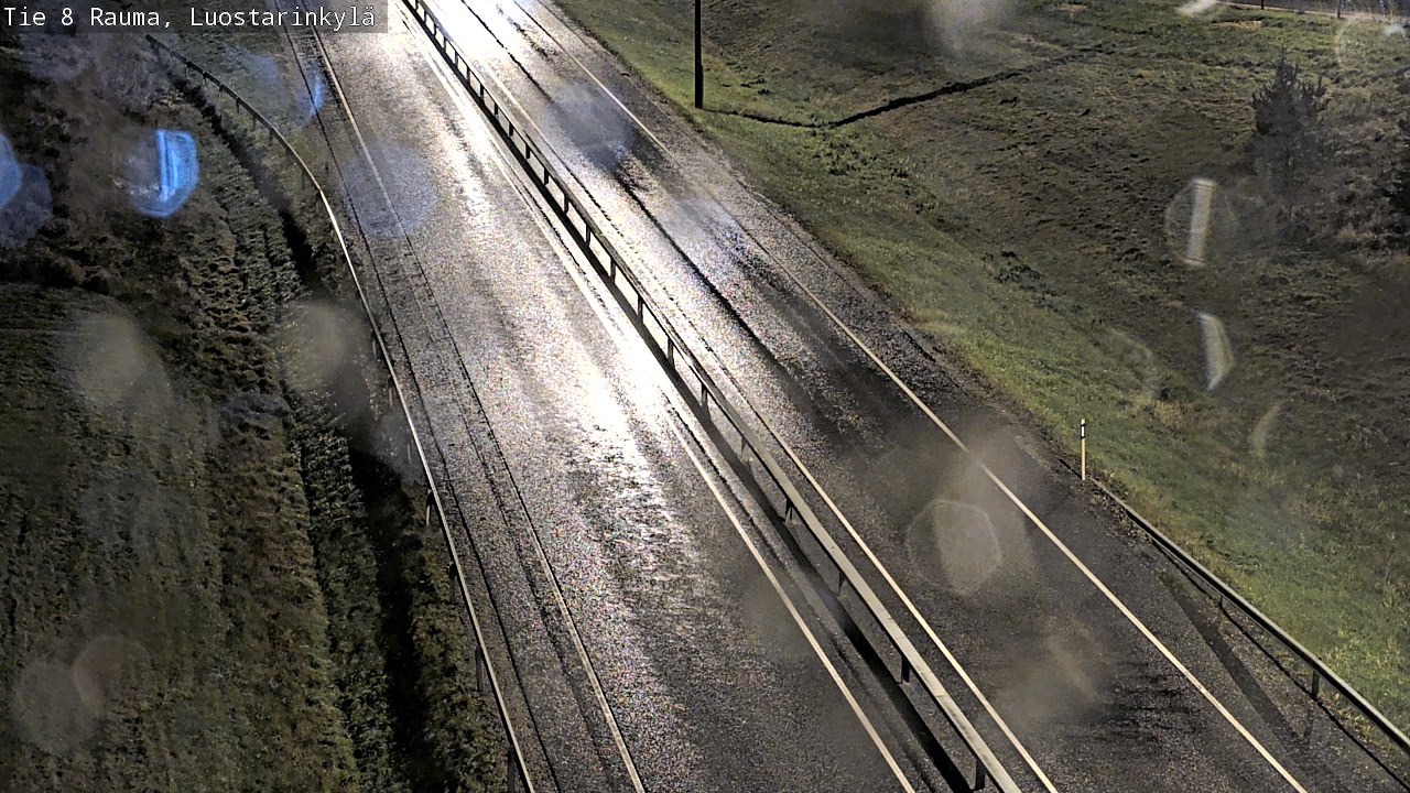 Weather Camera Image Road 8 Rauma, Luostarinkylä, Rauma, Satakunta