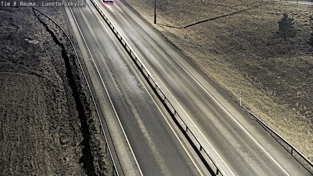 Weather Camera Image Väg 8 Raumo, Luostarinkylä, Rauma, Satakunta