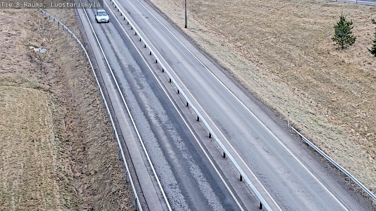 Weather Camera Image Väg 8 Raumo, Luostarinkylä, Rauma, Satakunta