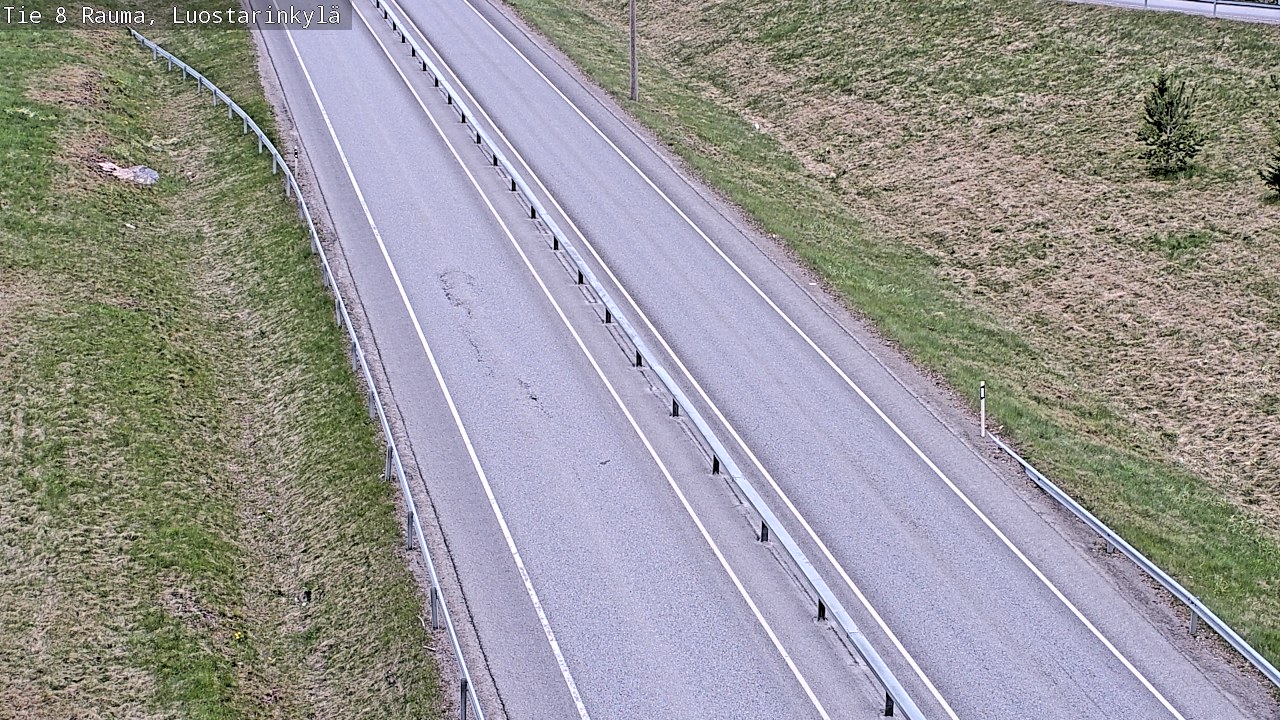 Weather Camera Image Road 8 Rauma, Luostarinkylä, Rauma, Satakunta