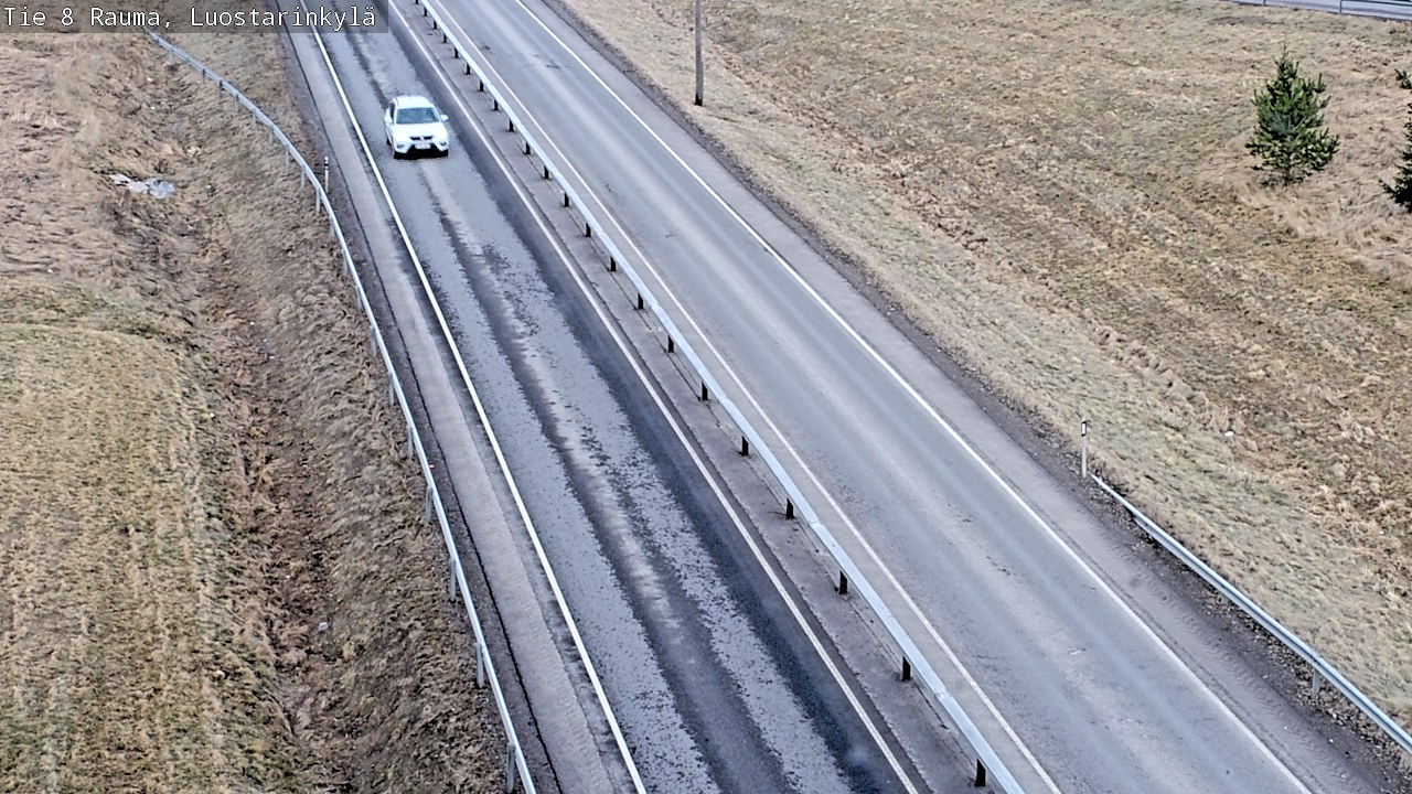 Weather Camera Image Väg 8 Raumo, Luostarinkylä, Rauma, Satakunta