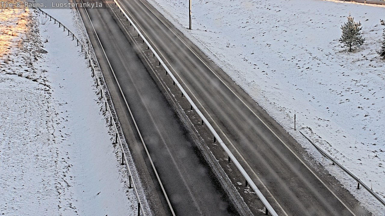 Weather Camera Image Road 8 Rauma, Luostarinkylä, Rauma, Satakunta
