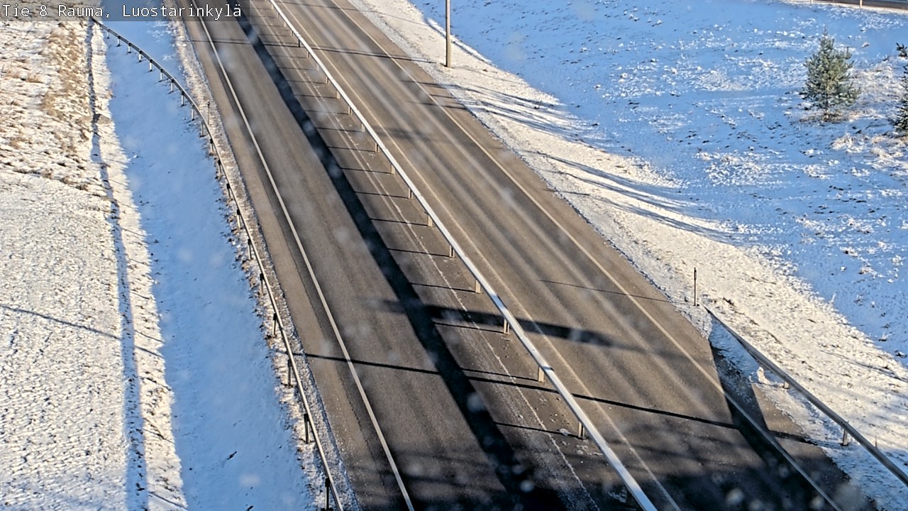 Weather Camera Image Road 8 Rauma, Luostarinkylä, Rauma, Satakunta