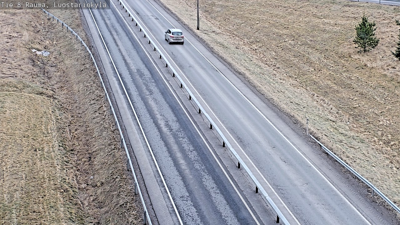 Weather Camera Image Väg 8 Raumo, Luostarinkylä, Rauma, Satakunta