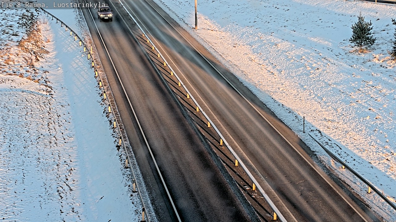 Weather Camera Image Road 8 Rauma, Luostarinkylä, Rauma, Satakunta