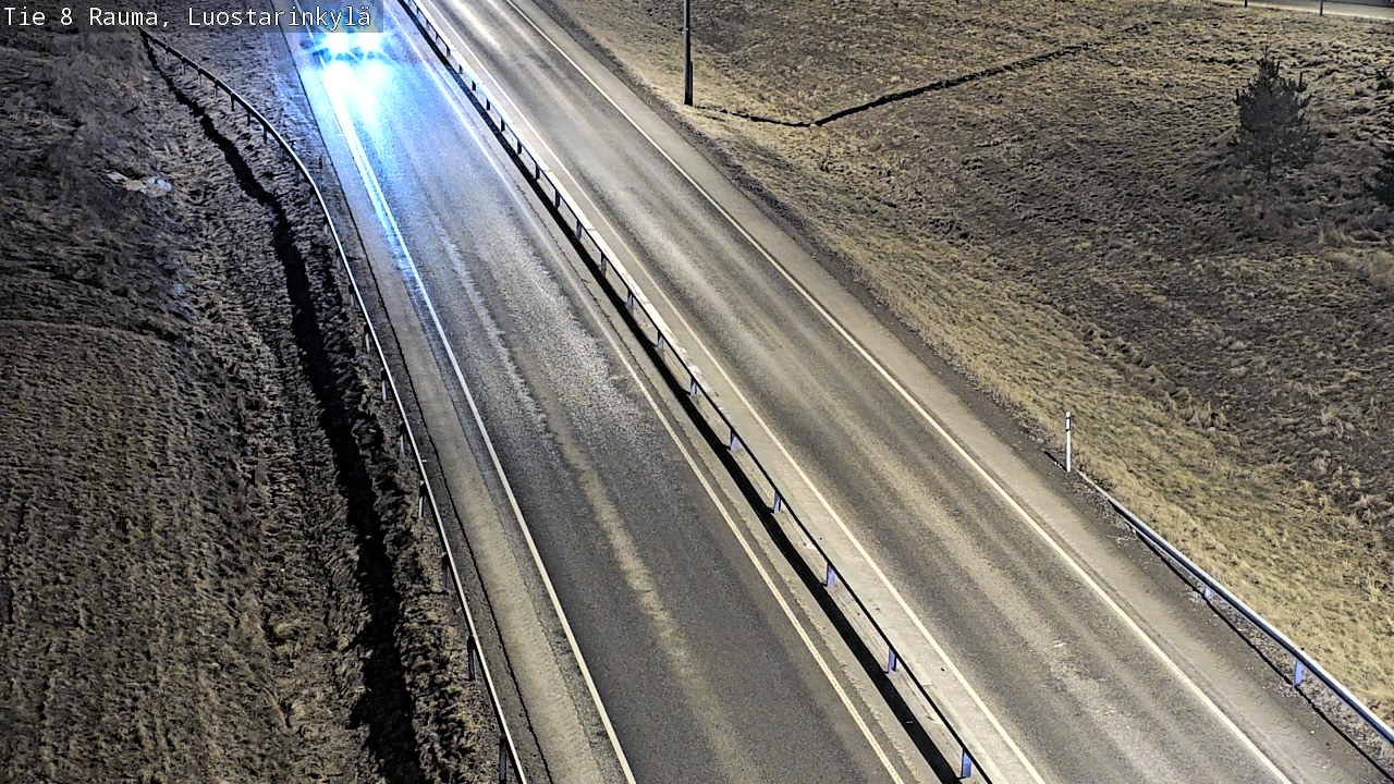 Weather Camera Image Väg 8 Raumo, Luostarinkylä, Rauma, Satakunta