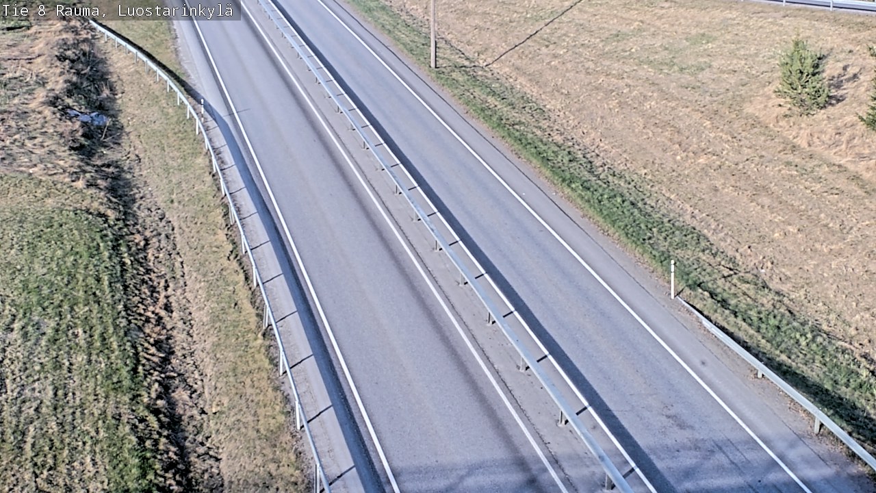 Weather Camera Image Road 8 Rauma, Luostarinkylä, Rauma, Satakunta