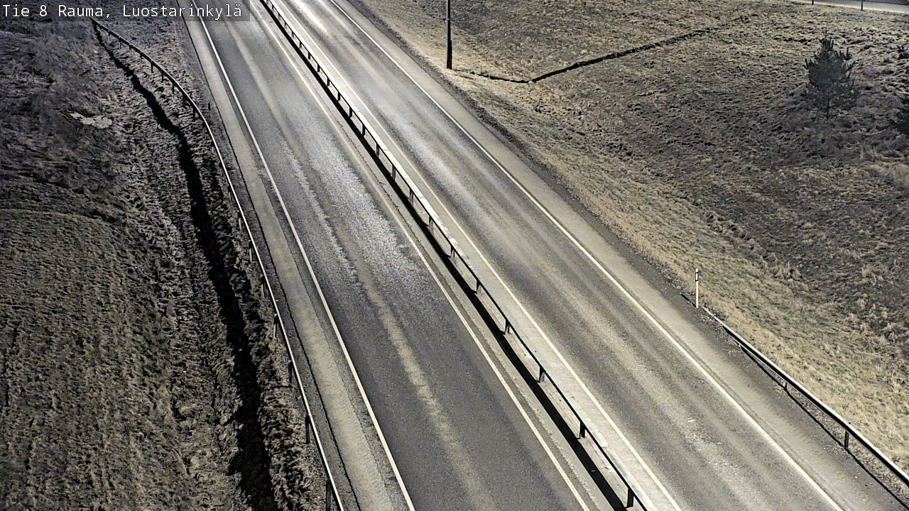 Weather Camera Image Väg 8 Raumo, Luostarinkylä, Rauma, Satakunta