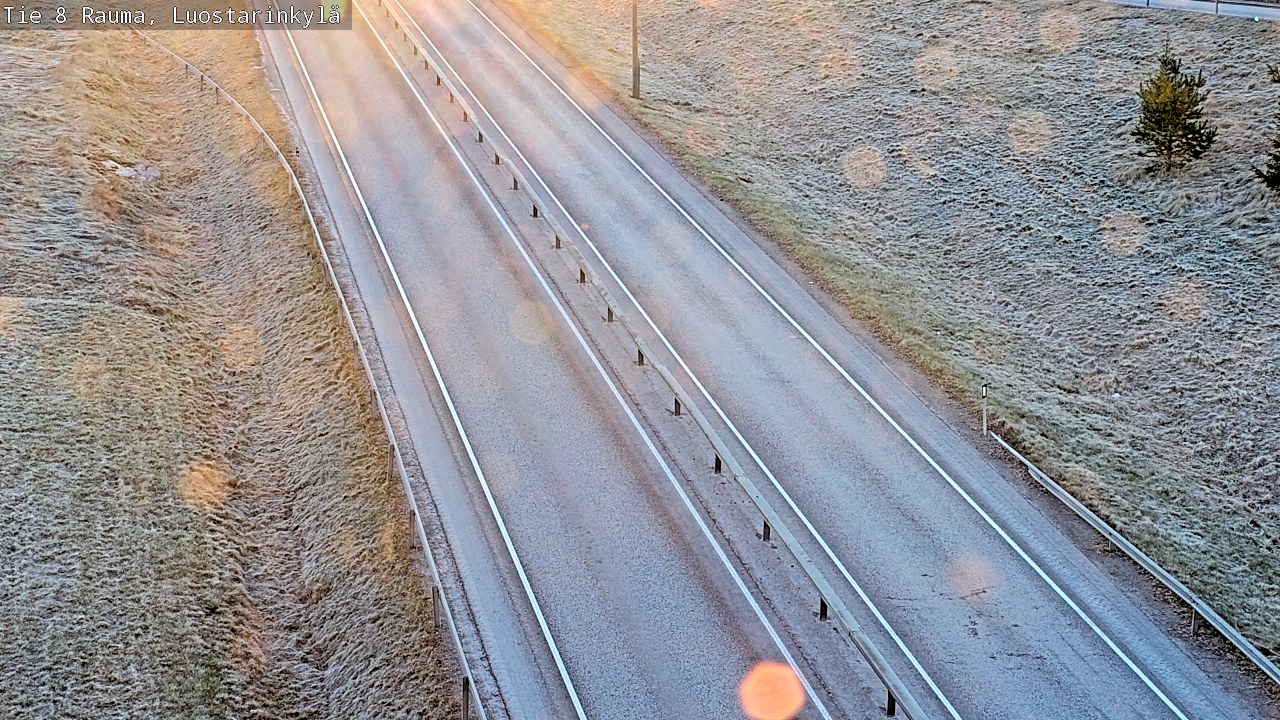 Kelikamerat Kuva Tie 8 Rauma, Luostarinkylä, Rauma, Satakunta