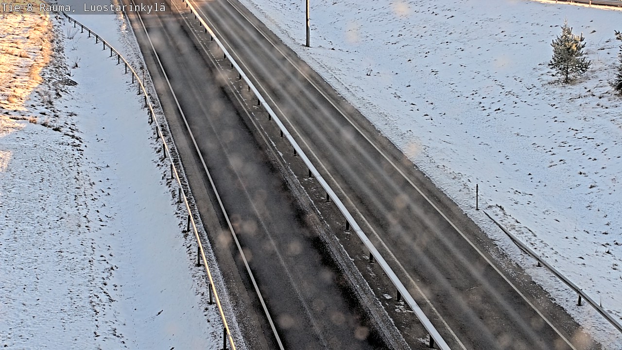 Weather Camera Image Road 8 Rauma, Luostarinkylä, Rauma, Satakunta