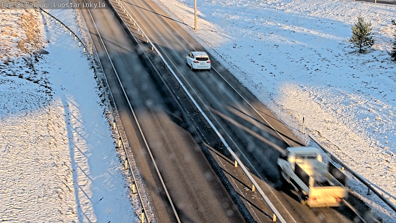 Weather Camera Image Road 8 Rauma, Luostarinkylä, Rauma, Satakunta