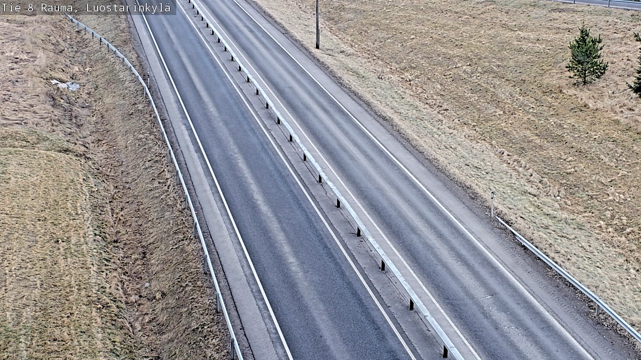 Weather Camera Image Road 8 Rauma, Luostarinkylä, Rauma, Satakunta