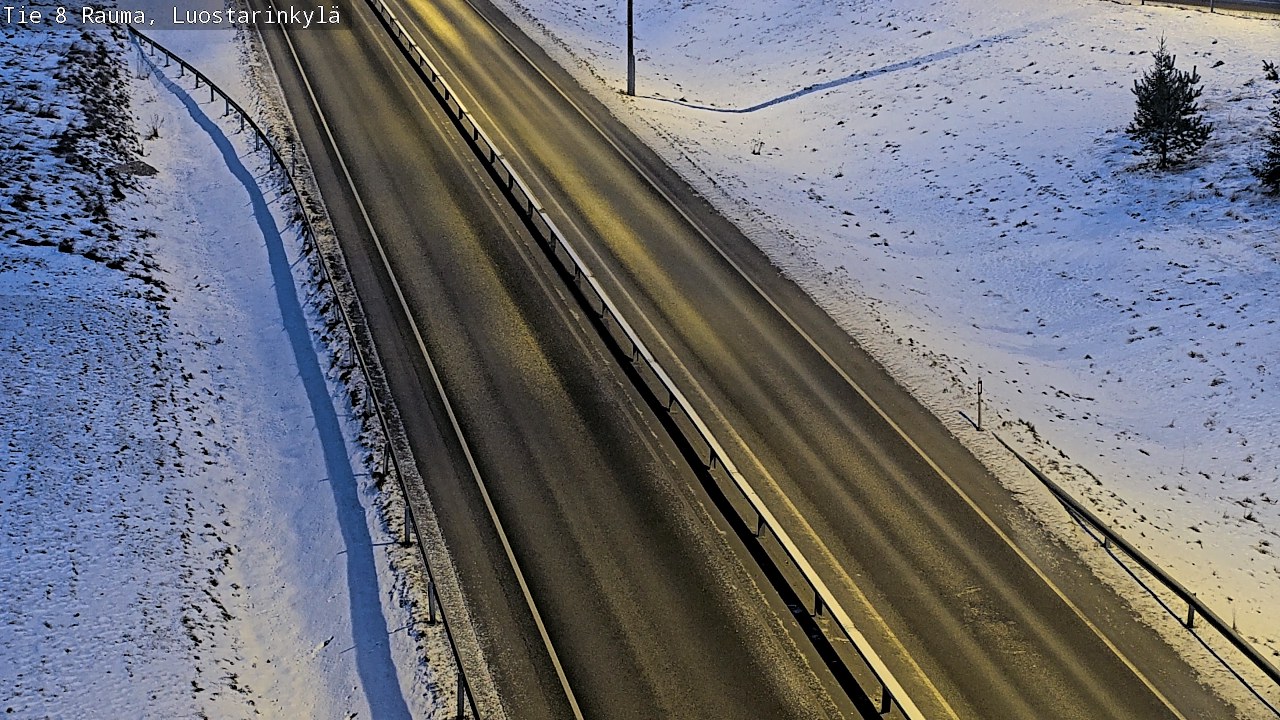 Weather Camera Image Road 8 Rauma, Luostarinkylä, Rauma, Satakunta