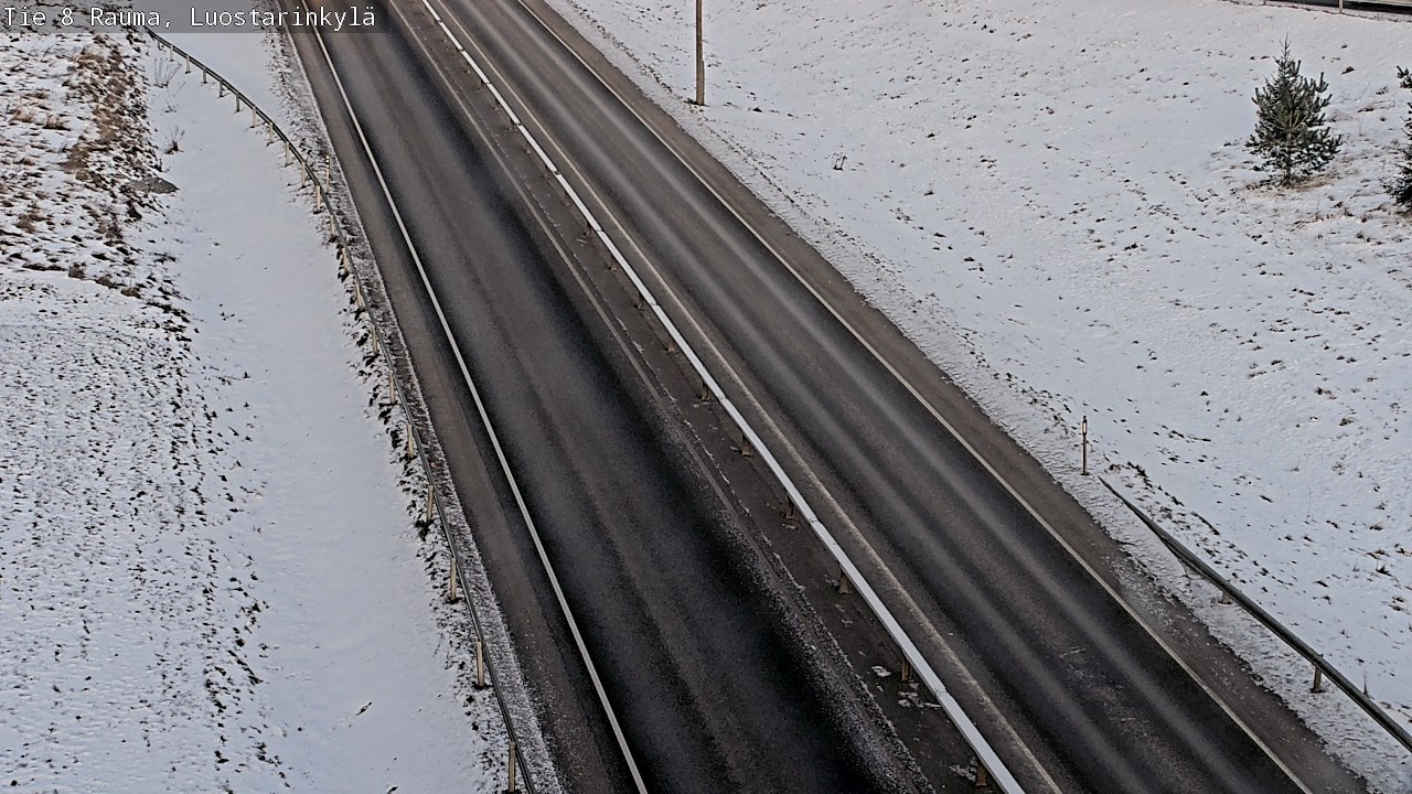 Weather Camera Image Road 8 Rauma, Luostarinkylä, Rauma, Satakunta