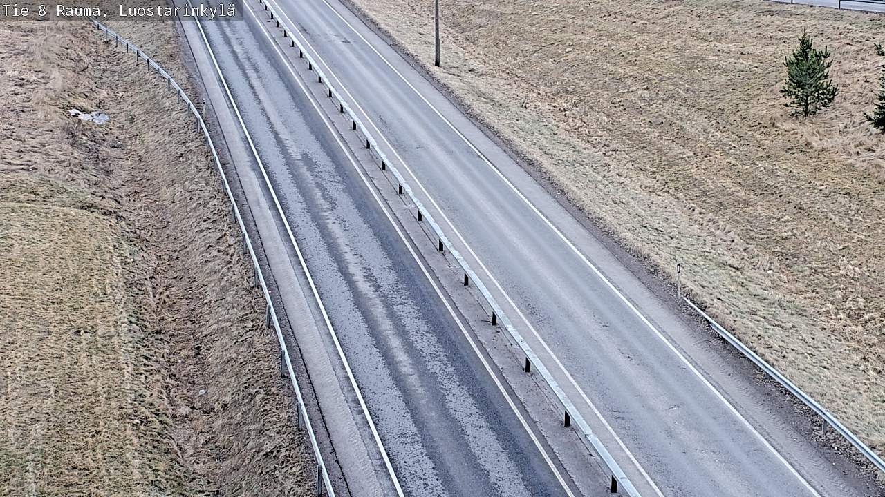 Weather Camera Image Väg 8 Raumo, Luostarinkylä, Rauma, Satakunta