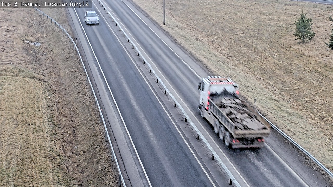 Weather Camera Image Road 8 Rauma, Luostarinkylä, Rauma, Satakunta