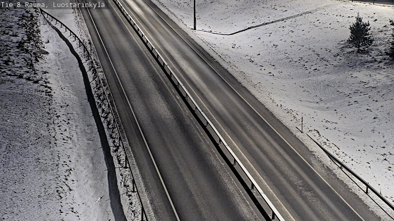 Weather Camera Image Road 8 Rauma, Luostarinkylä, Rauma, Satakunta