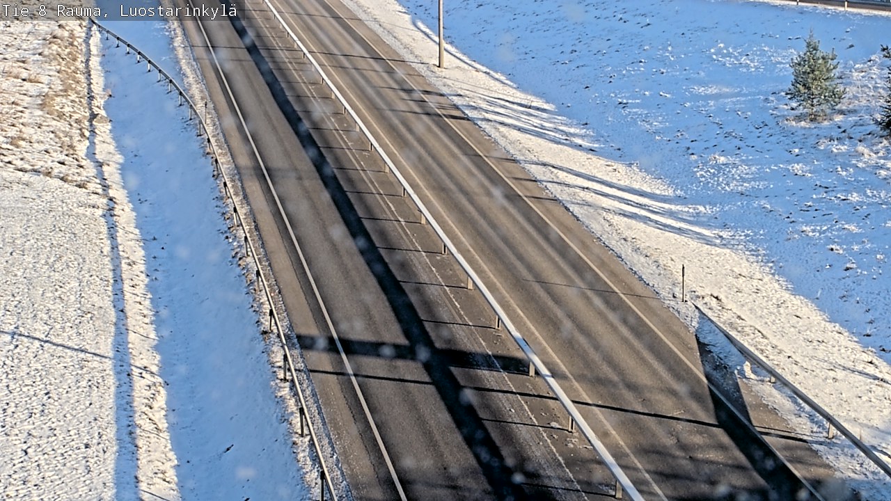 Weather Camera Image Road 8 Rauma, Luostarinkylä, Rauma, Satakunta