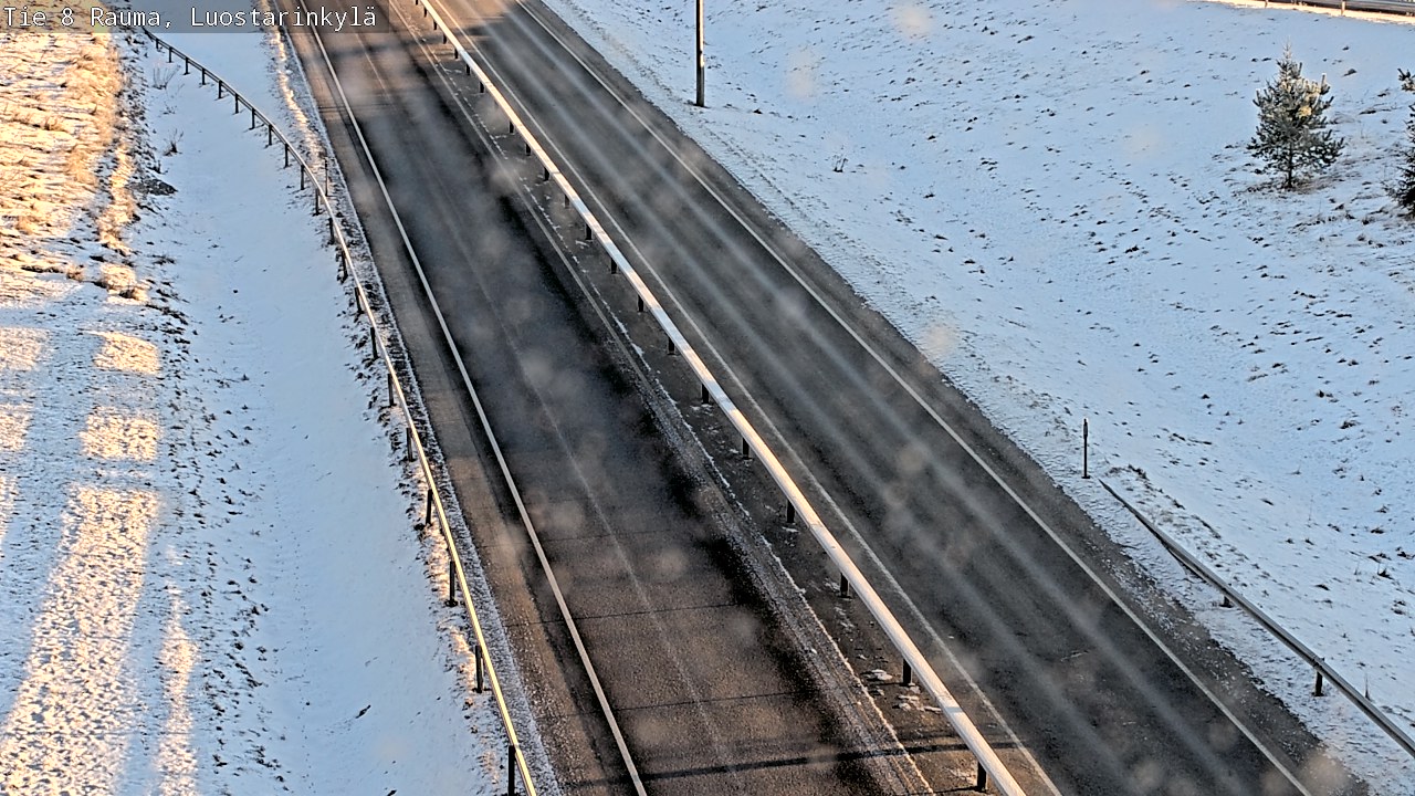 Weather Camera Image Road 8 Rauma, Luostarinkylä, Rauma, Satakunta