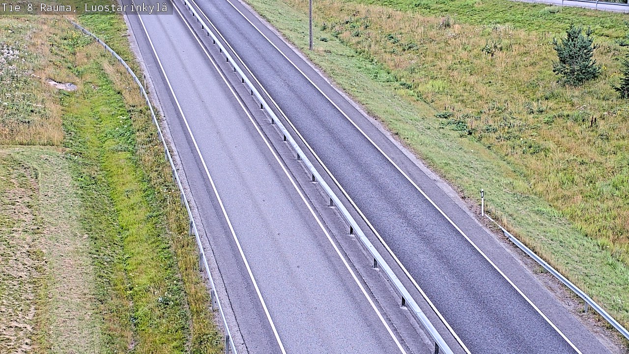Weather Camera Image Väg 8 Raumo, Luostarinkylä, Rauma, Satakunta
