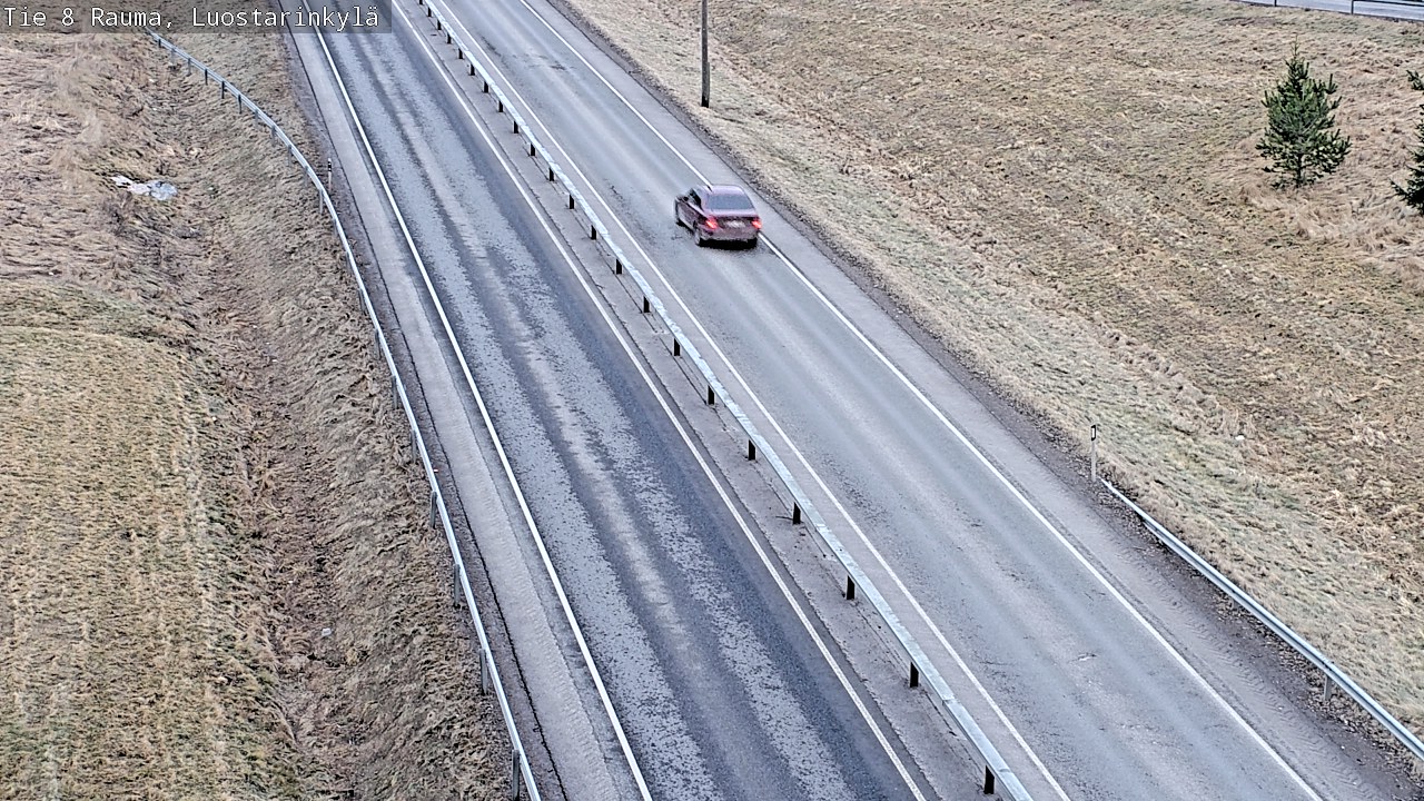 Weather Camera Image Väg 8 Raumo, Luostarinkylä, Rauma, Satakunta