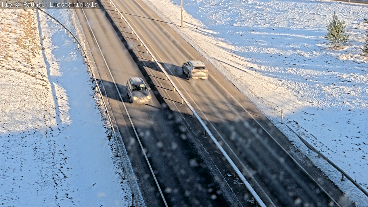 Weather Camera Image Road 8 Rauma, Luostarinkylä, Rauma, Satakunta