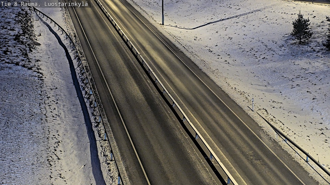 Weather Camera Image Road 8 Rauma, Luostarinkylä, Rauma, Satakunta