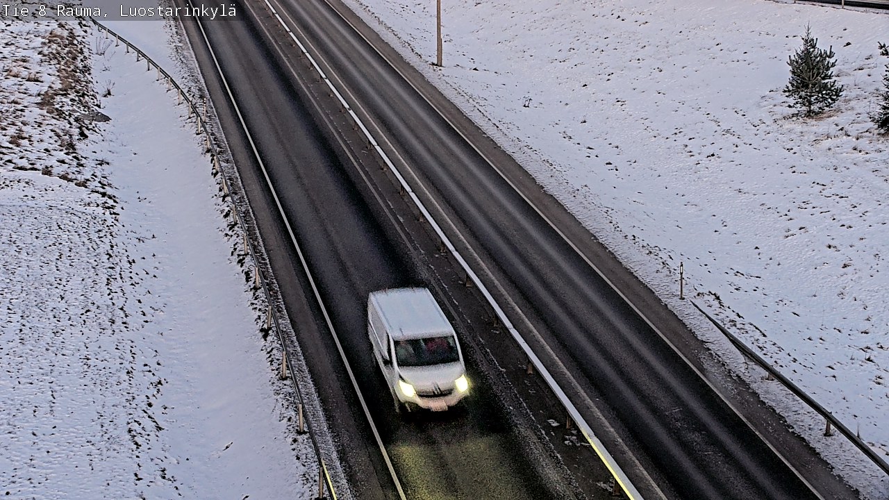 Weather Camera Image Road 8 Rauma, Luostarinkylä, Rauma, Satakunta