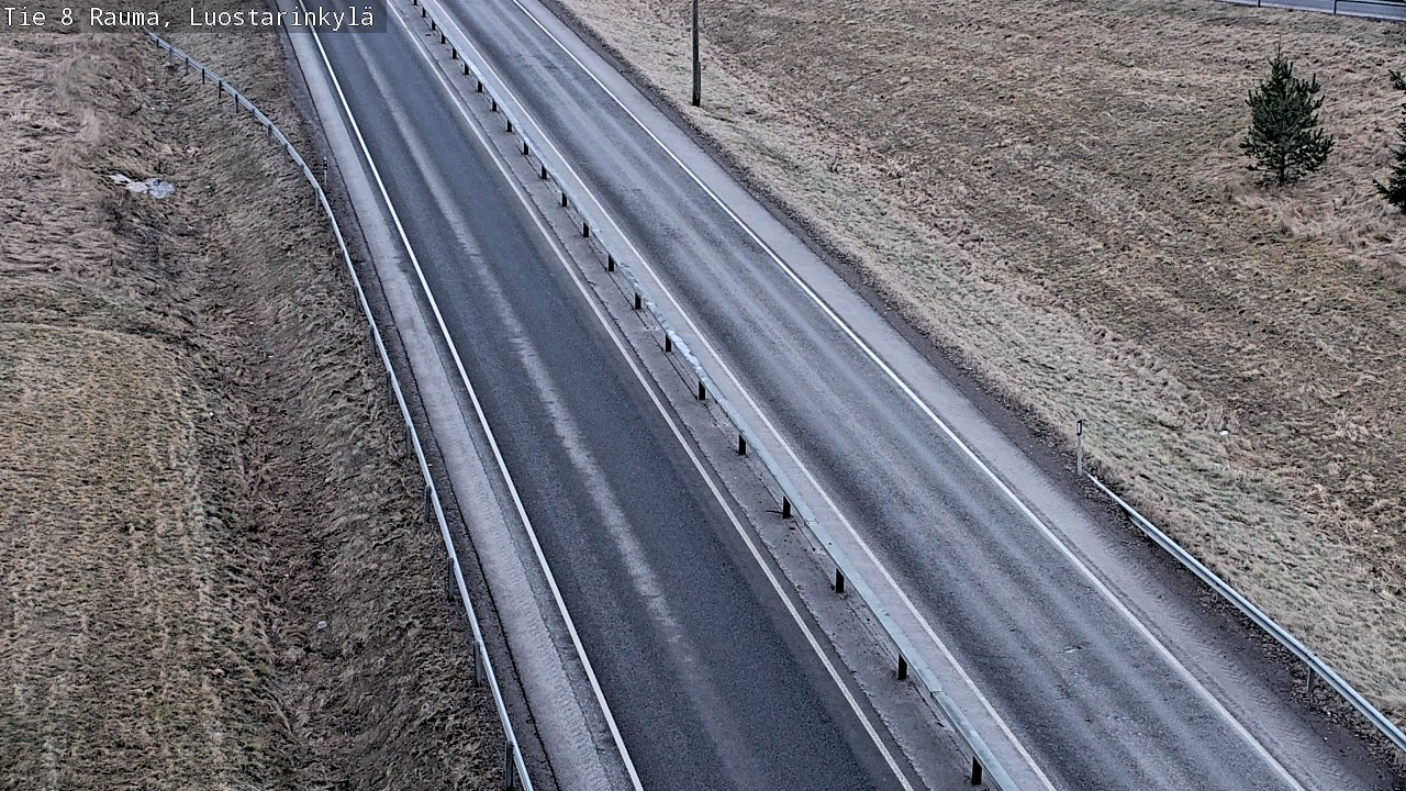 Weather Camera Image Väg 8 Raumo, Luostarinkylä, Rauma, Satakunta