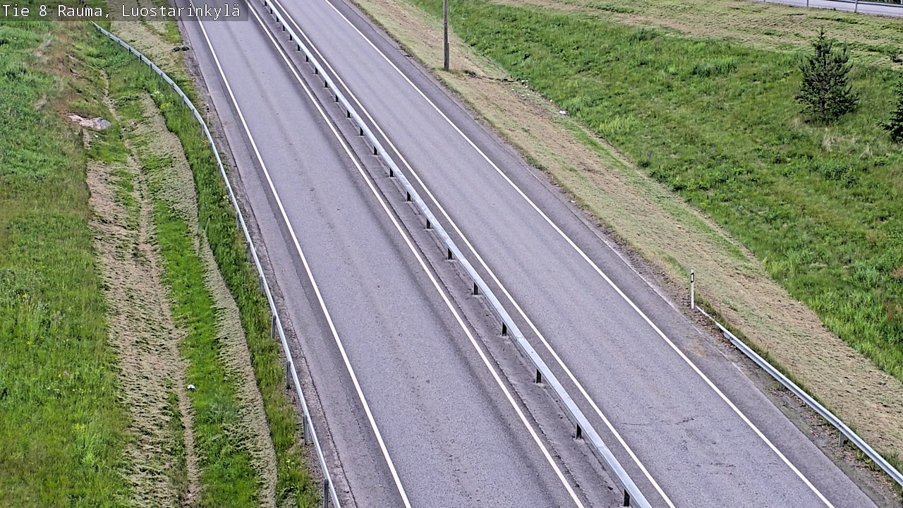 Kelikamerat Kuva Tie 8 Rauma, Luostarinkylä, Rauma, Satakunta